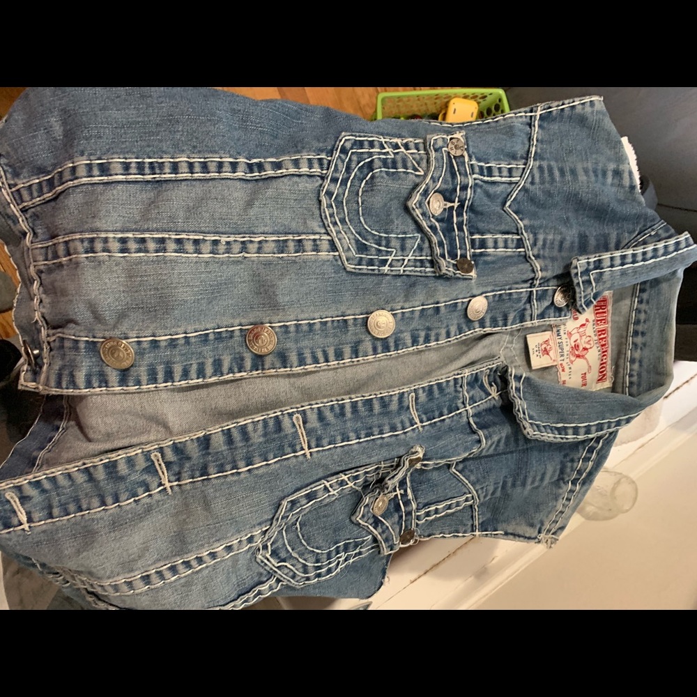Men’s True Religion Jean vest